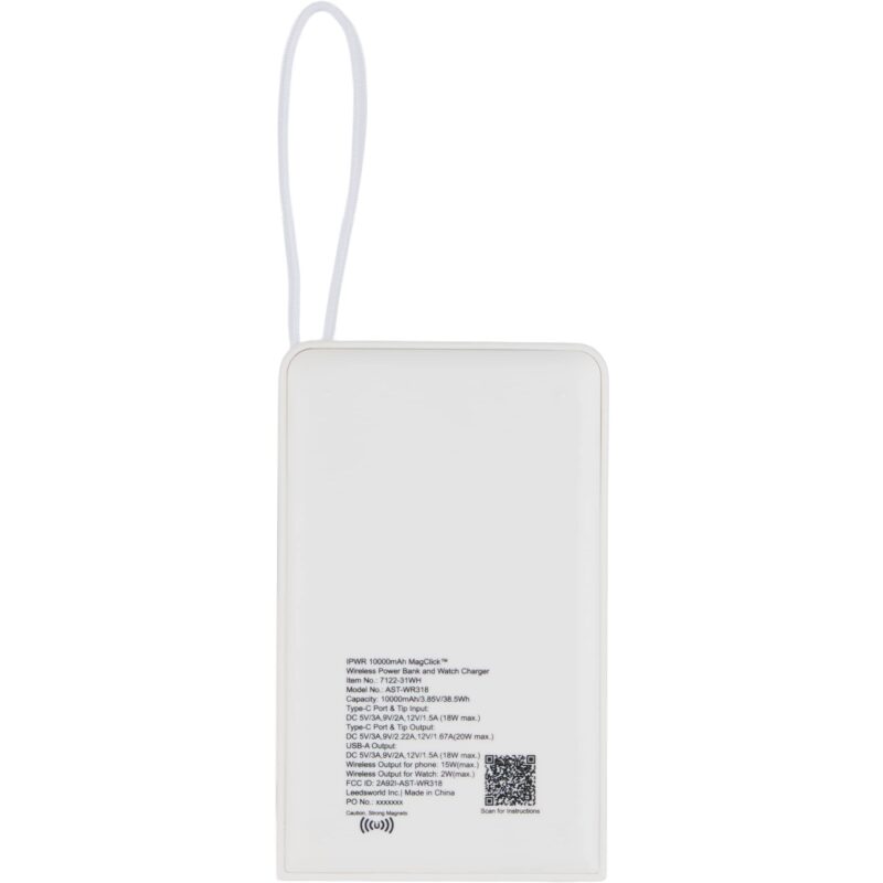 IPWR 10000 MagClick™ Powerbank and iWatch Charger - 6