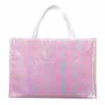 Iridescent Non-Woven Shopper Tote - 1