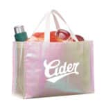 Iridescent Non-Woven Shopper Tote - 2