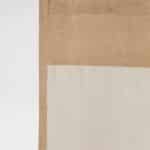 Jute Shopper Tote with Recycled Cotton Pocket - 7