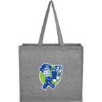 Laminated Cotton Shopper Tote