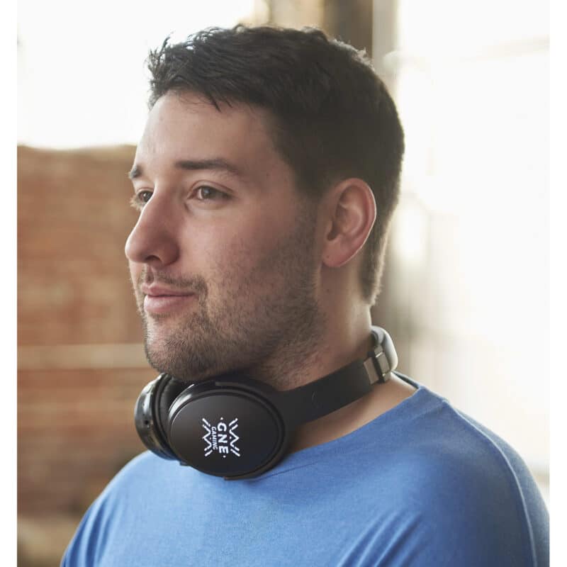 Light Up Logo Bluetooth Headphones - 5