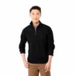 Men's BOWLEN Poly Microfleece Quarter Zip - 1