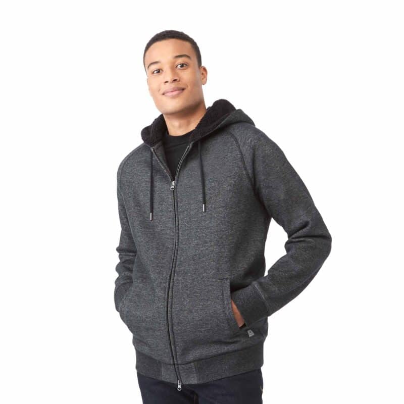 Men's COPPERBAY Roots73 Heavyweight Sherpa Fleece Lined Full Zip Hoodie - 8