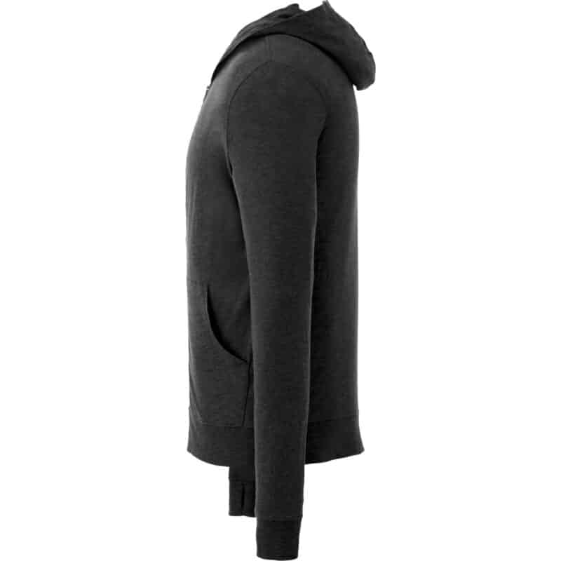 Men's GARNER Lightweight Knit Full Zip Hoodie with Thumb Holes - 3
