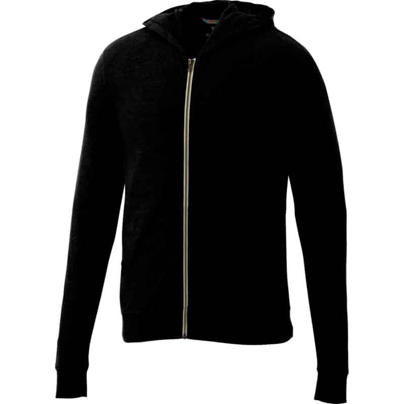 Men's GARNER Lightweight Knit Full Zip Hoodie with Thumb Holes - 6