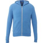 Men's GARNER Lightweight Knit Full Zip Hoodie with Thumb Holes - 7