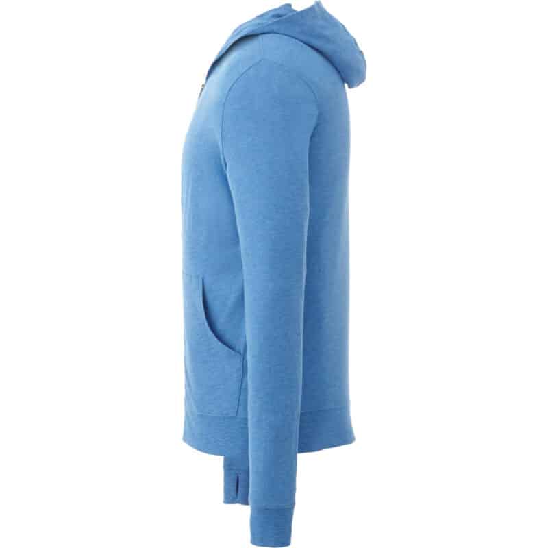 Men's GARNER Lightweight Knit Full Zip Hoodie with Thumb Holes - 9
