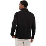 Men's HUDSON Eco Knit Quarter Zip Ribbed Sweater - 2