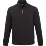 Men's HUDSON Eco Knit Quarter Zip Ribbed Sweater - 4