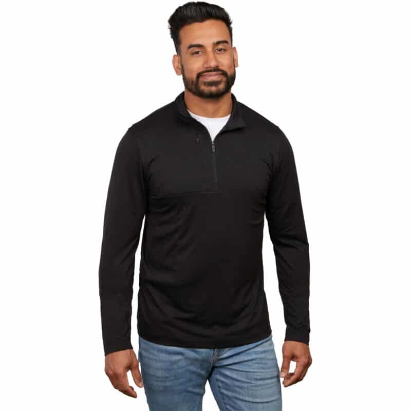 Men's IZU EVERYTHING PERFORMANCE Eco Quarter Zip - 4