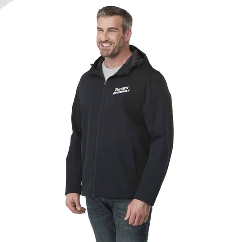 Men's LEFROY Eco Lightweight Softshell Jacket with Hood - 6