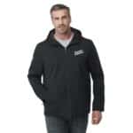 Men's LEFROY Eco Lightweight Softshell Jacket with Hood - 8