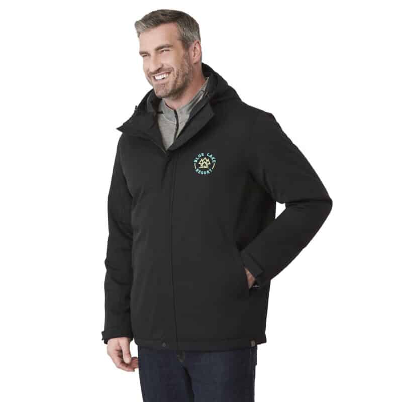 Men's LENA Eco Water Repellent Insulated Jacket with Hoodie - 2