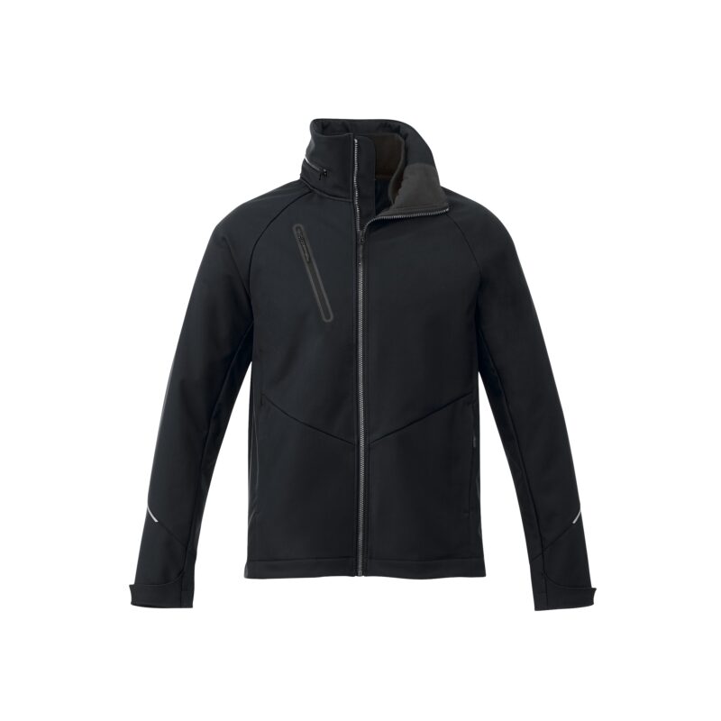 Men's PEYTO Waterproof Softshell Jacket with Roll-Away Hood - 5