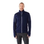 Men's SENGER Knit Full Zip Performance Jacket with Thumb Holes - 4