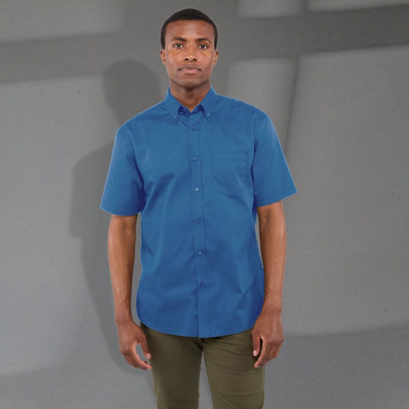Men's STIRLING Short Sleeve Button Up Shirt - 8