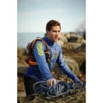 Men's TAZA Performance Knit Quarter Zip with Thumb Holes - 2