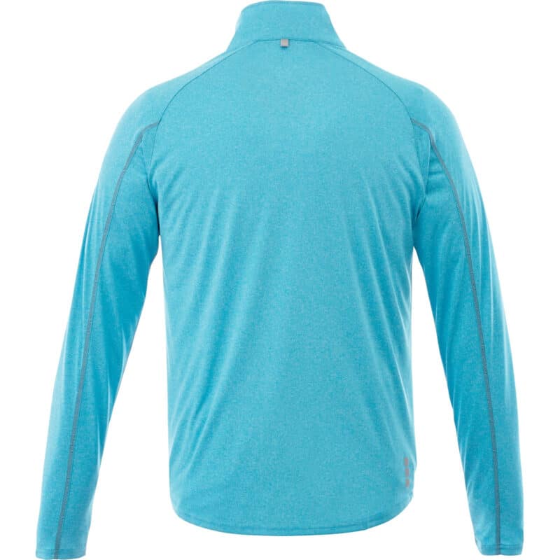 Men's TAZA Performance Knit Quarter Zip with Thumb Holes - 4