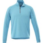 Men's TAZA Performance Knit Quarter Zip with Thumb Holes - 5