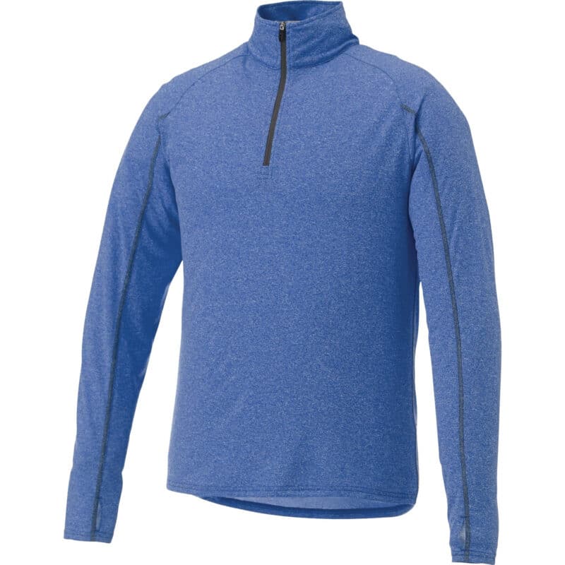 Men's TAZA Performance Knit Quarter Zip with Thumb Holes - 9