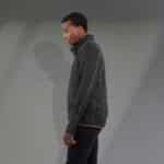 Men's TREMBLANT Sweater Knit Full Zip Jacket with Thumb Holes - 5