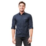 Men's UNTUCKit Castello Wrinkle-Free Long Sleeve Slim-Fit Button Up Shirt - 2