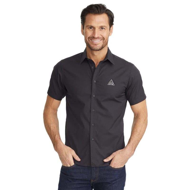 Men's UNTUCKit Classic Coufran Short Sleeve Button Up Shirt - 2