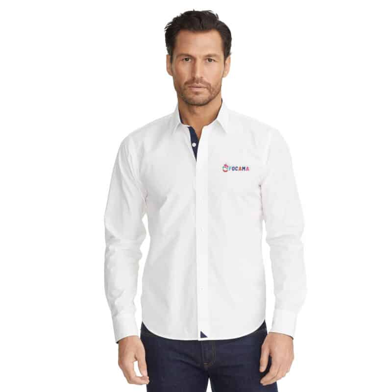 Men's UNTUCKit Las Cases Wrinkle-Free Long Sleeve Button Up Shirt - 1