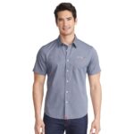Men's UNTUCKit Petrus Wrinkle-Free Short Sleeve Button Up Shirt - 2