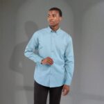 Men's WILSHIRE Long Sleeve Button Up Shirt - 6