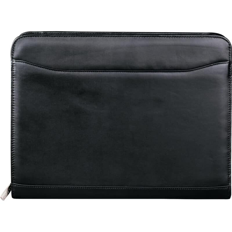 Millennium Leather Zippered Padfolio with FSC® Mix Paper - 1