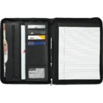 Millennium Leather Zippered Padfolio with FSC® Mix Paper - 4