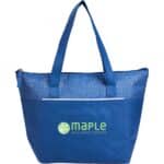 Mist Recycled 9-Can Non-Woven Tote Cooler - 8