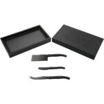 Modena Black Cheese & Serving Set - 2