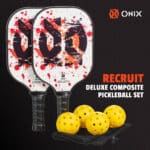 Onix Recruit Composite Pickleball Set - 9