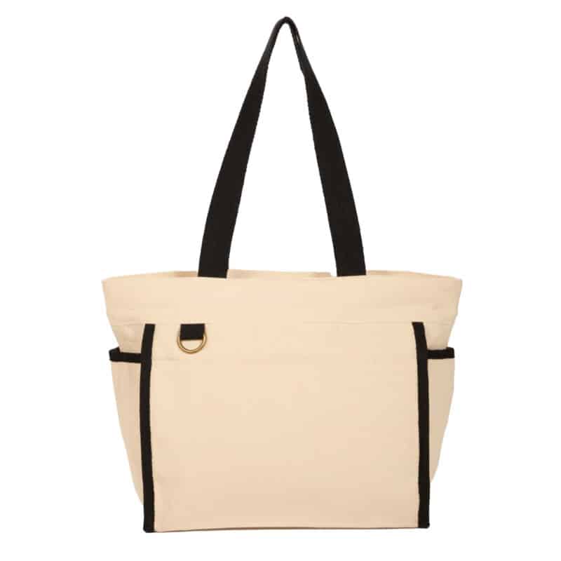 Organic 10oz Cotton Accent Tote - 1