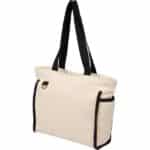 Organic 10oz Cotton Accent Tote - 4