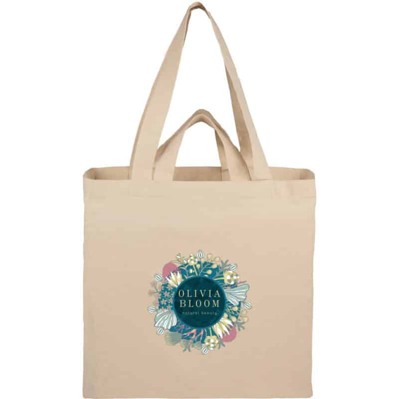 Organic 6oz Cotton Dual Carry Tote - 2