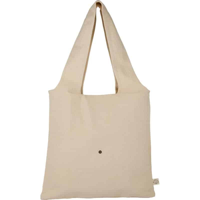 Organic 8oz Cotton Packable Tote - 5