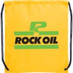 Oriole Polyester Drawstring Bag - 3