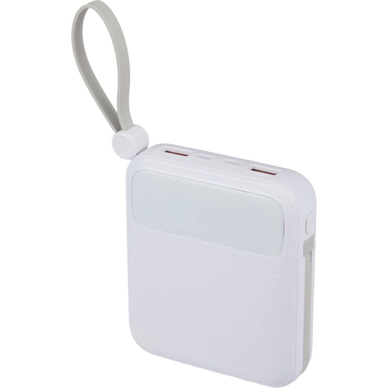 PWR Boost 10000 mAh 20W PD Power Bank w/ Cables - 3