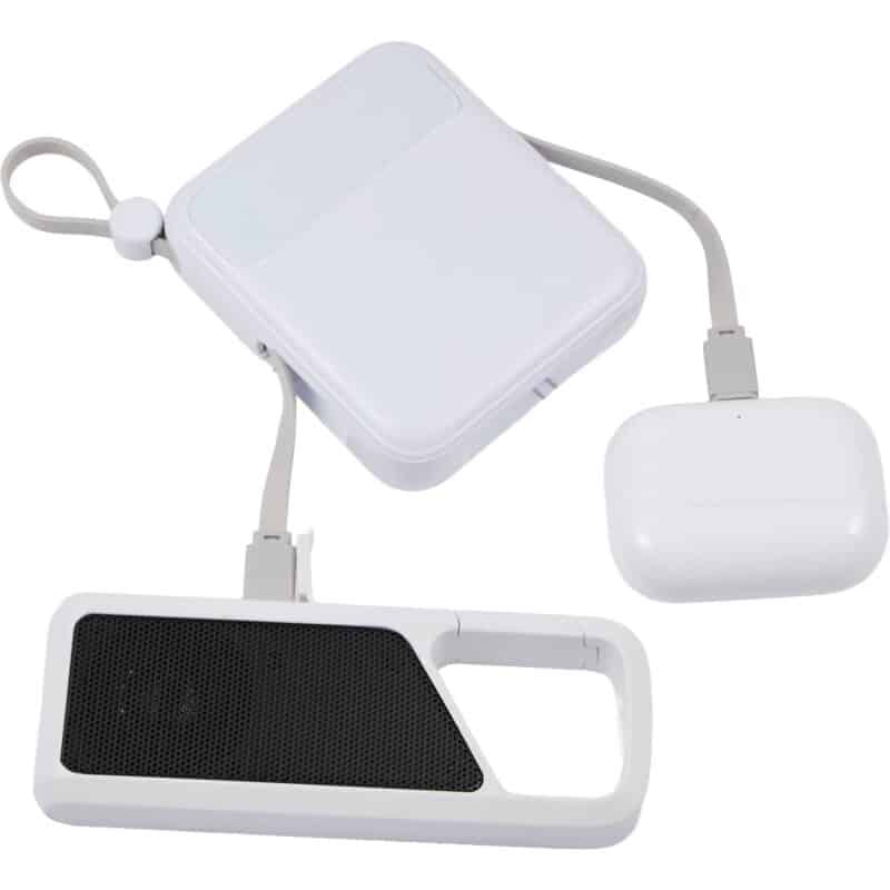 PWR Boost 10000 mAh 20W PD Power Bank w/ Cables - 7