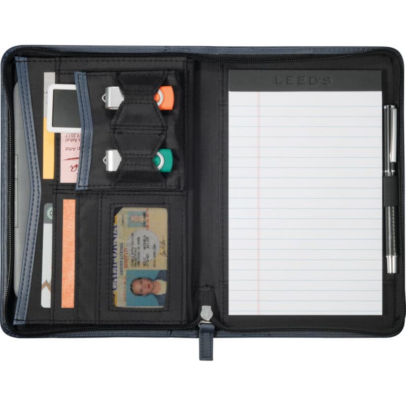 Pedova™ Jr. Zippered Padfolio with FSC® Mix Paper - 9