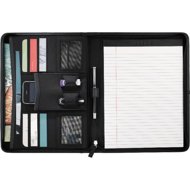 Pedova™ Zippered UltraHyde Padfolio with FSC® Mix Paper - 4