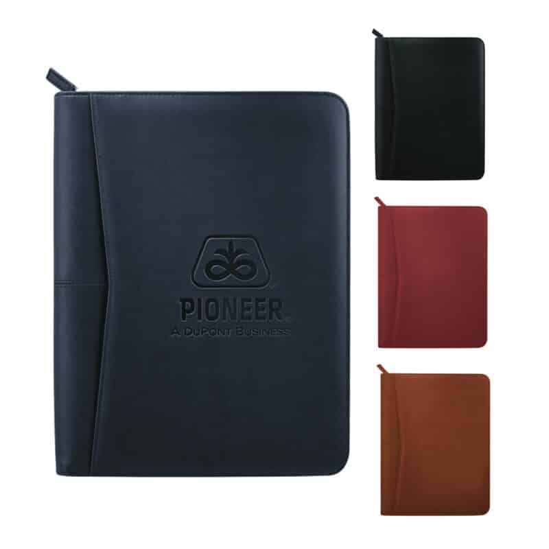 Pedova™ Zippered UltraHyde Padfolio with FSC® Mix Paper - 6