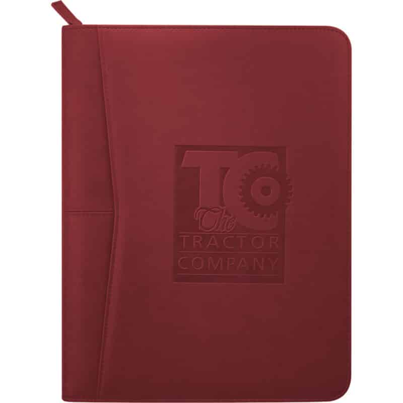 Pedova™ Zippered UltraHyde Padfolio with FSC® Mix Paper - 9