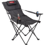 Premium Padded Foldable Outdoor Reclining Camping Chair (400lb Capacity) - 4