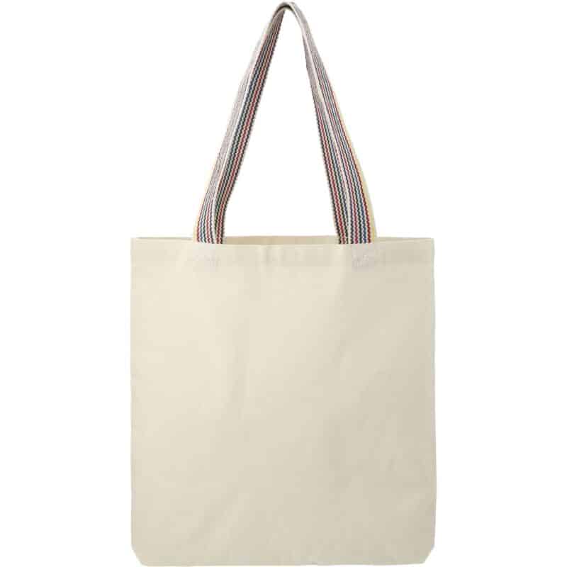 Rainbow Recycled 6oz Cotton Convention Tote - 1