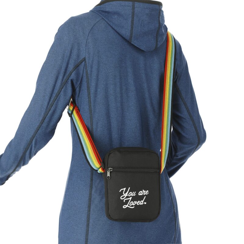 Rainbow rPET Crossbody Tote - 2